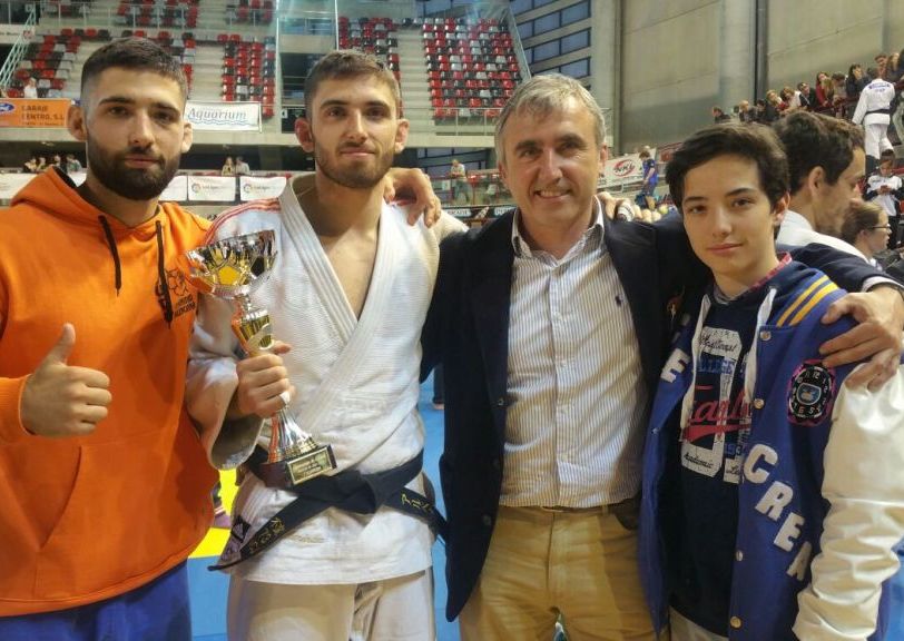 Alberto Menendez Rubiera campoen de España de judo