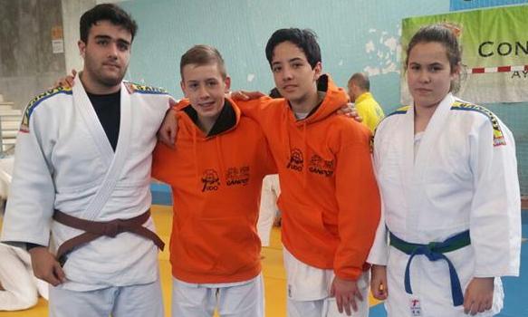 judo gandoy 4 medallistas